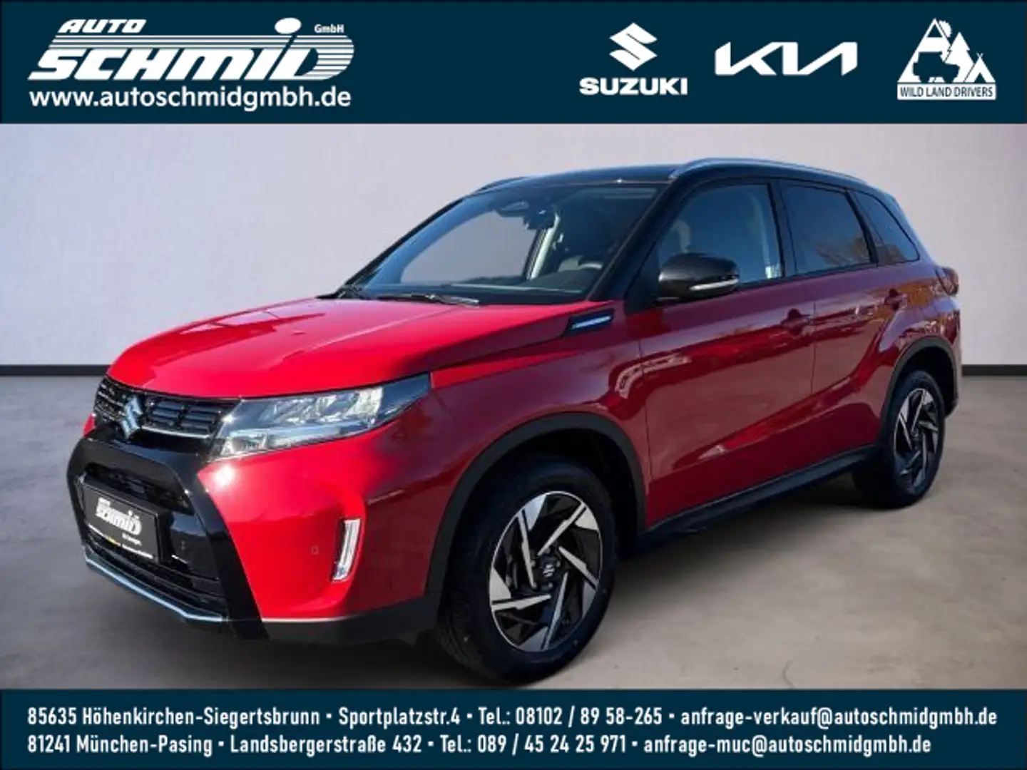 Suzuki Vitara VITARA 1.4 COMFORT+ 6AUTOMATIK Rood - 1