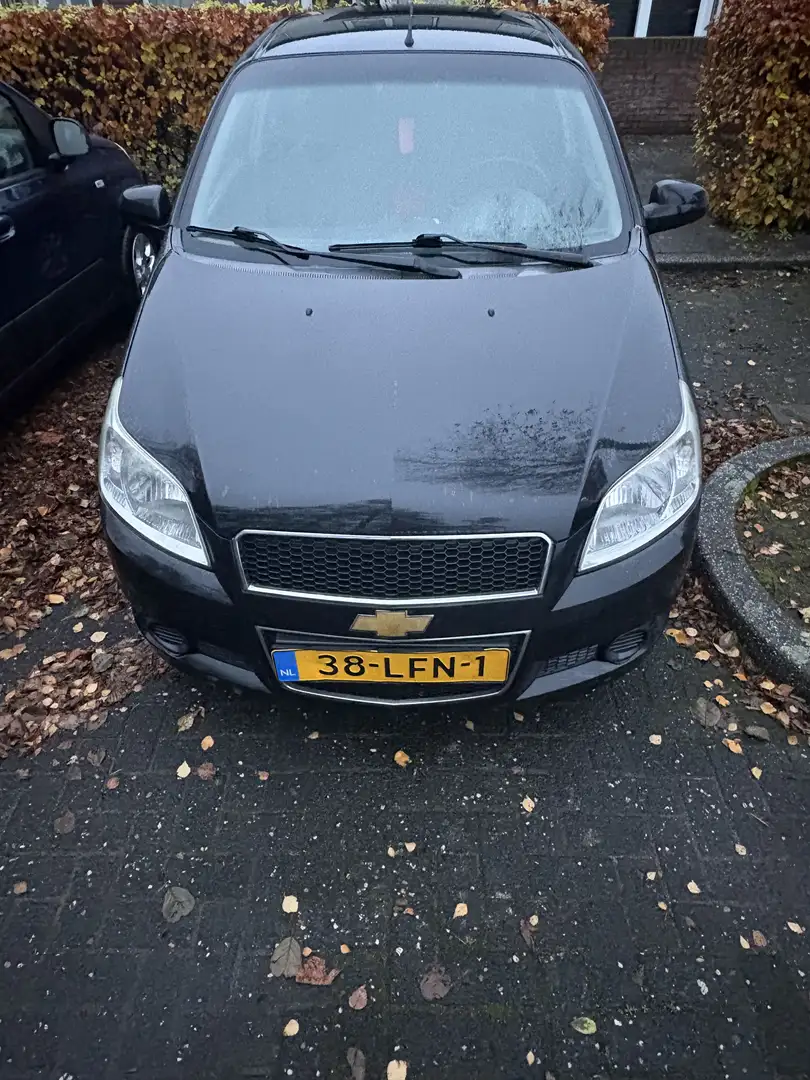 Chevrolet Aveo 1.2 Zwart Metallic Zwart - 1