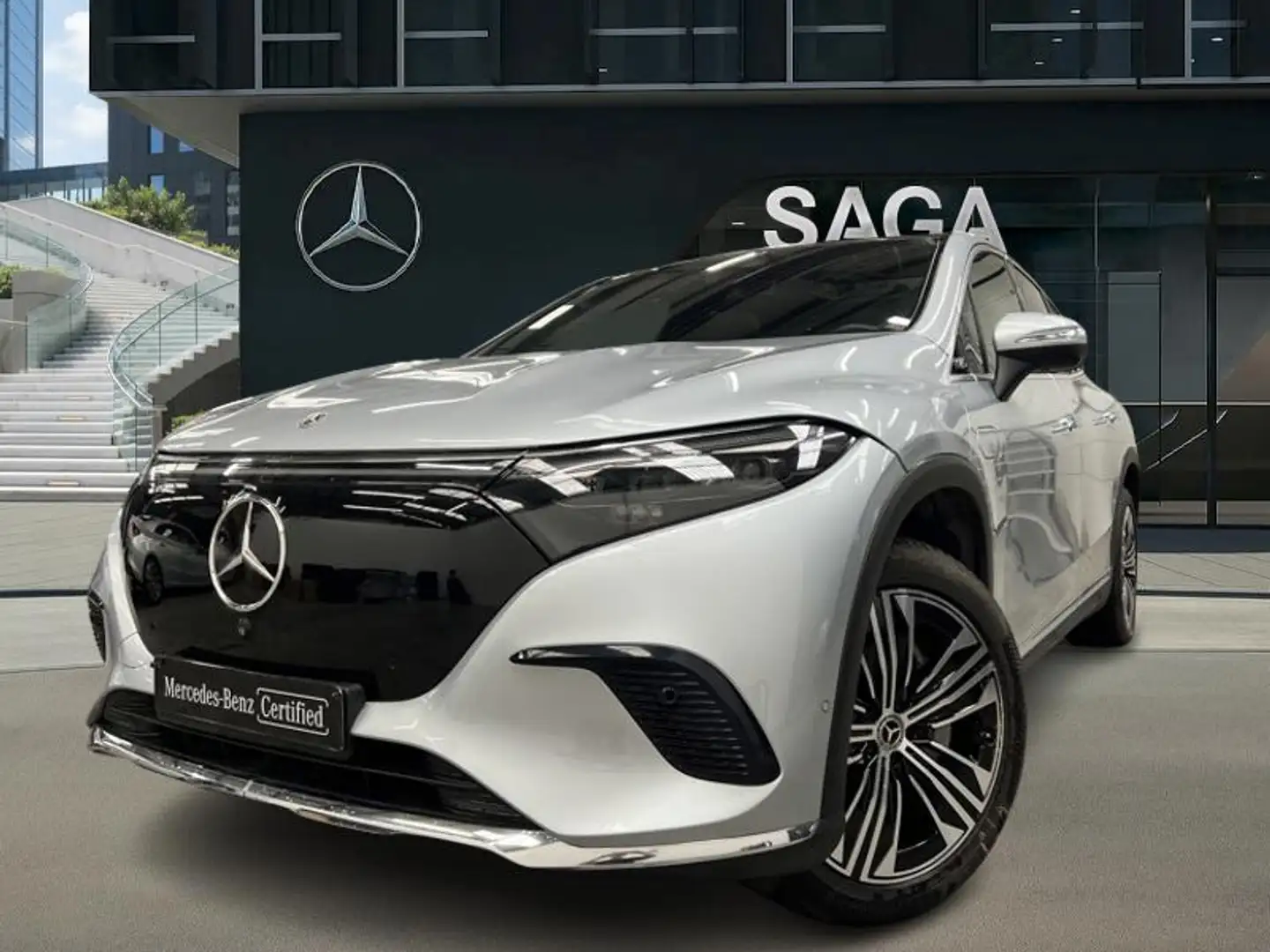 Mercedes-Benz EQS SUV 450+ 7 PLACES Luxury Line Silber - 1