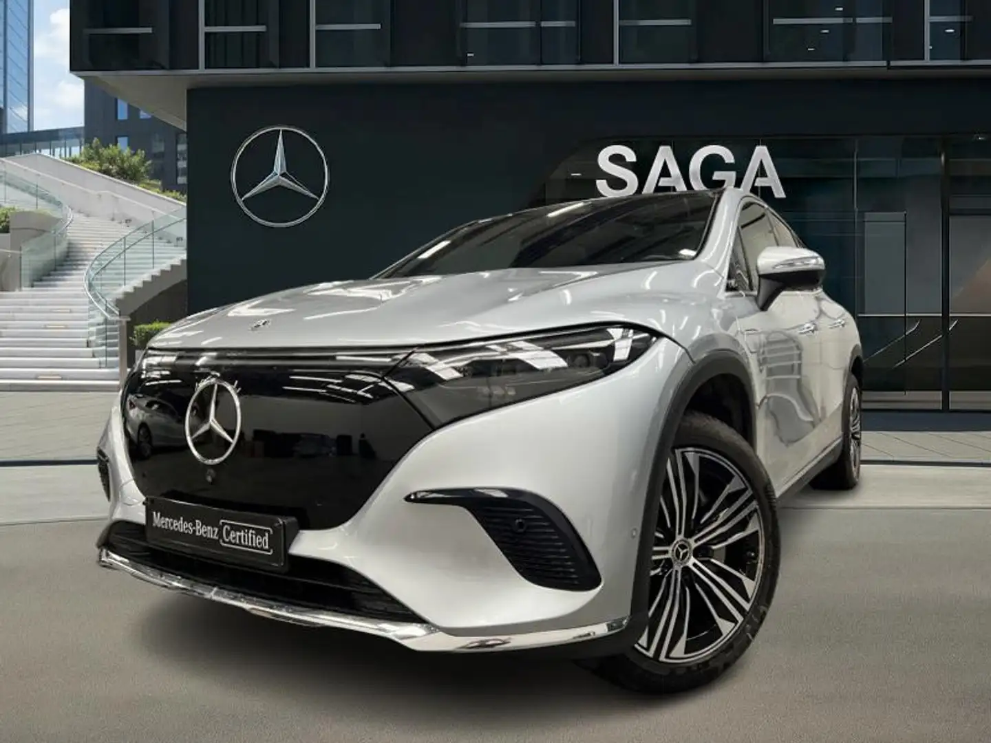 Mercedes-Benz EQS SUV 450+ 7 PLACES Luxury Line Silber - 1