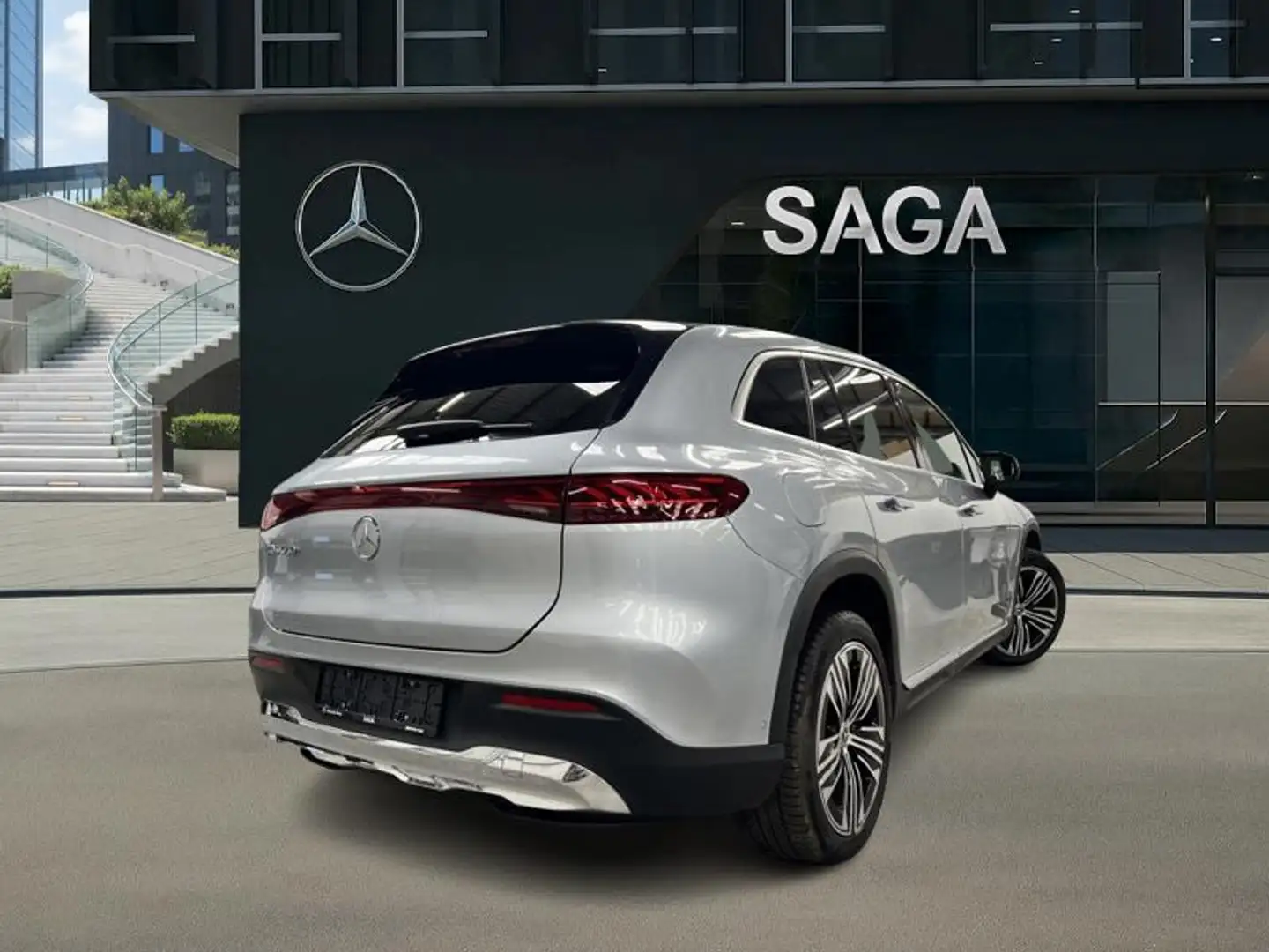 Mercedes-Benz EQS SUV 450+ 7 PLACES Luxury Line Silber - 2