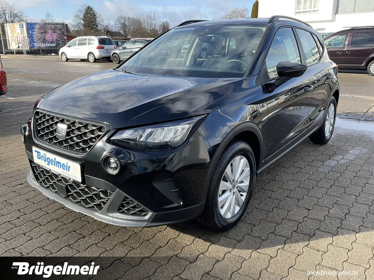 SEAT Arona Arona 1.0 TSI Style+ACC+LED+FULL-LINK+SHZ+KESSY Schwarz - 2