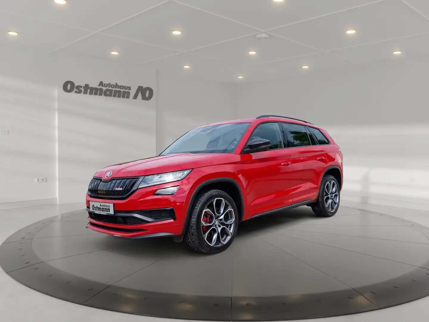 Skoda Kodiaq 2.0 Bi-TDI RS DCC Pano STH AHK DynLi KAM Rouge - 1