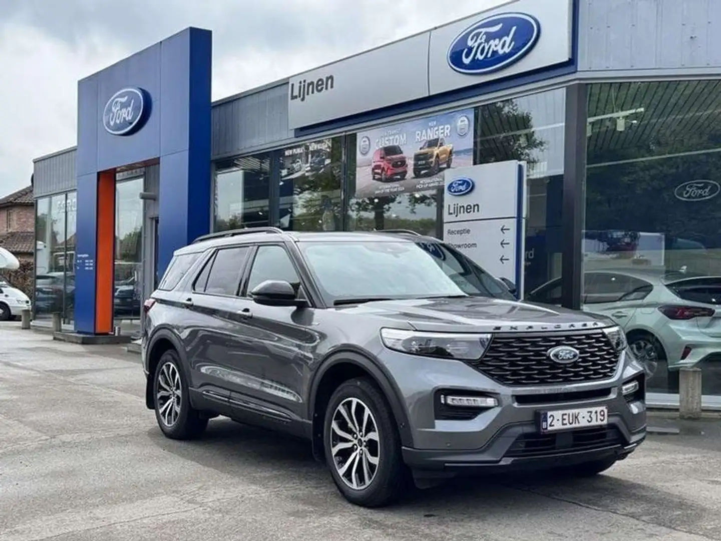 Ford Explorer EcoBoost PHEV Platinum AUT Gris - 1