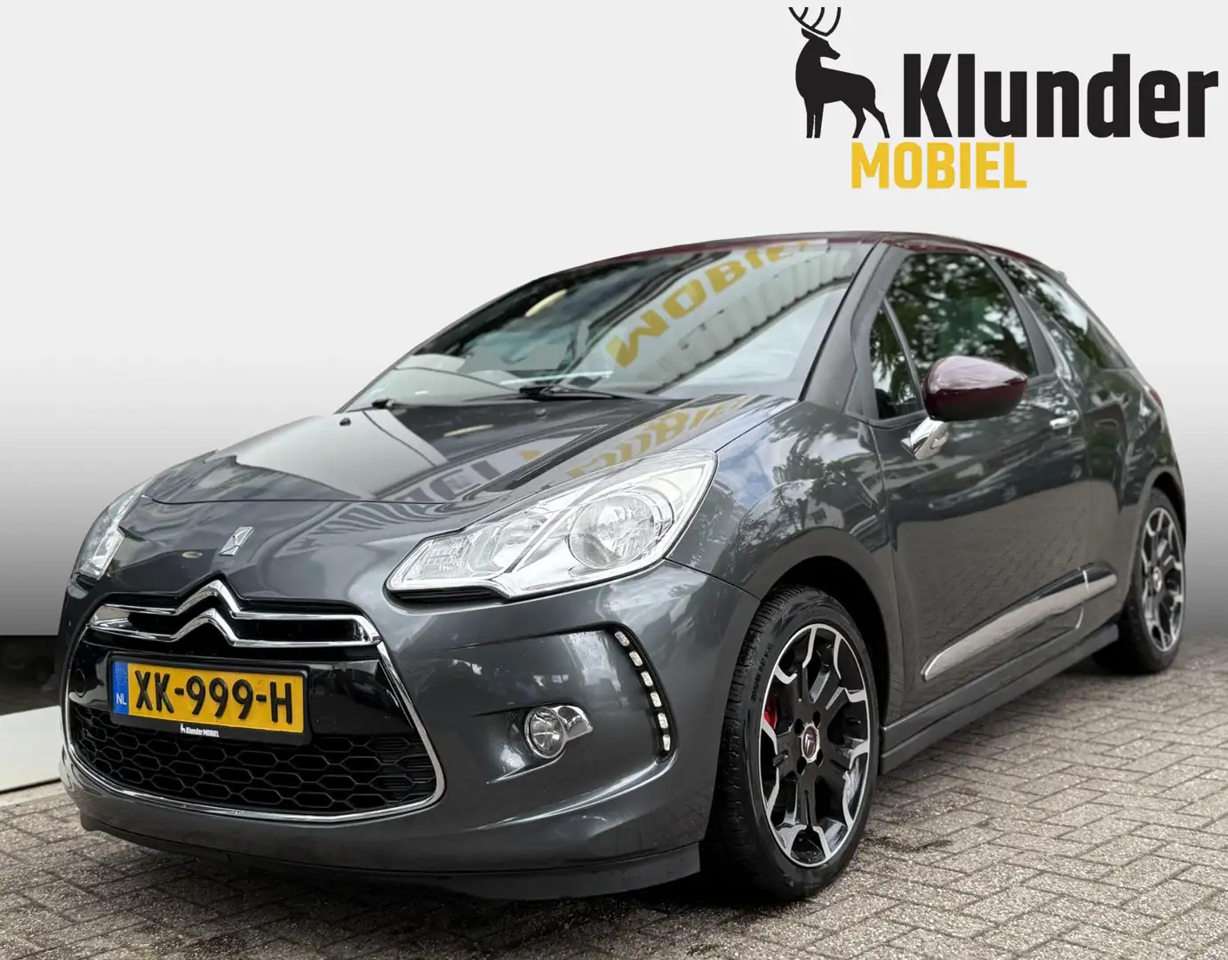 Citroen DS3 1.6 THP Sport Chic |Clima|PDC|Ketting Vern.| Grijs - 1