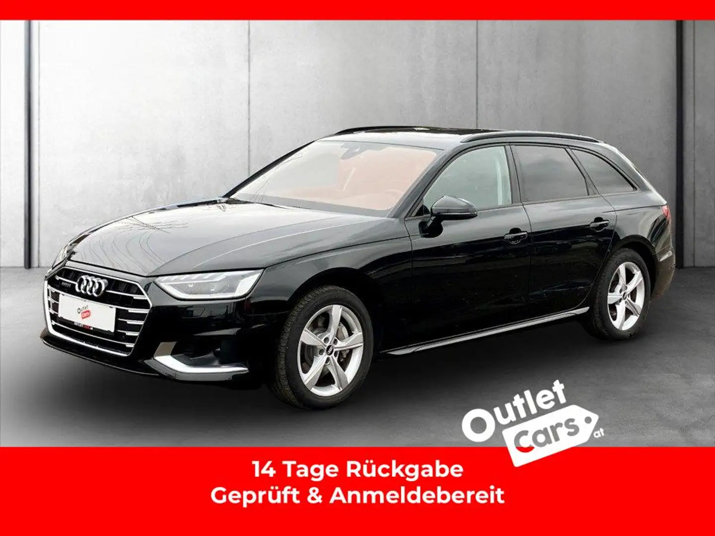 Audi A4 Avant 40 2.0 TDI quattro advanced MATRIX+AHK Schwarz - 1
