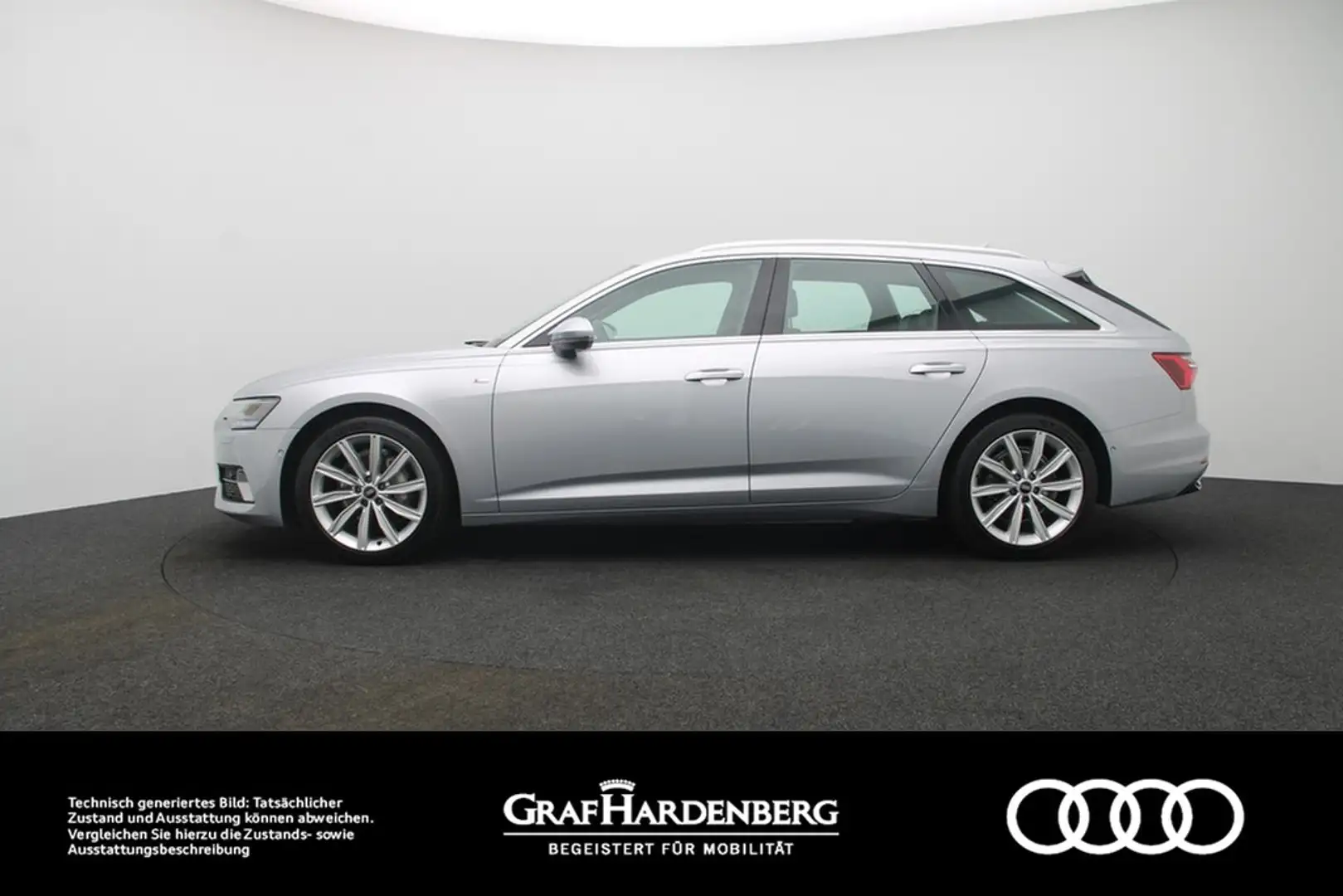 Audi A6 Avant 40 TDI S line LED Navi B&O ACC Argent - 2