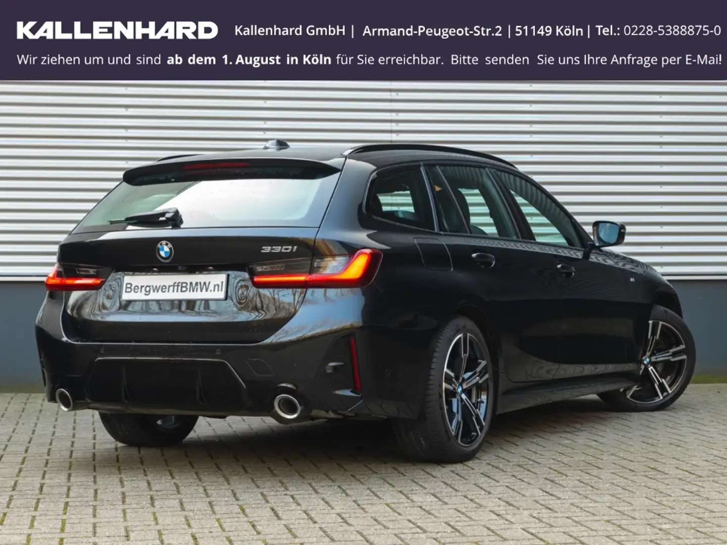 BMW 330 i M Sport Touring-AHK-HIFI-ACC-Kamera Black - 2