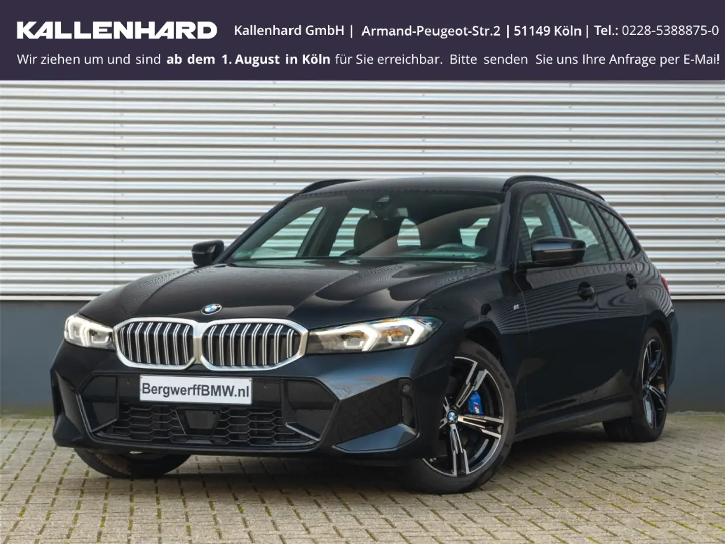 BMW 330 i M Sport Touring-AHK-HIFI-ACC-Kamera Black - 1