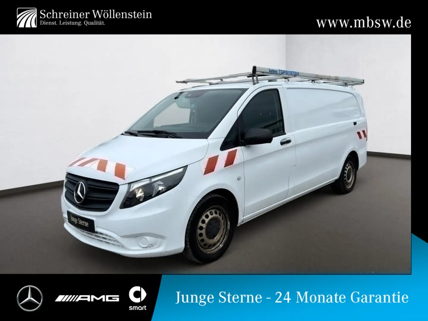 Mercedes-Benz Vito 119 KA XL AHK2,5t*Kamera*Stdhzg*Klima Blanc - 1