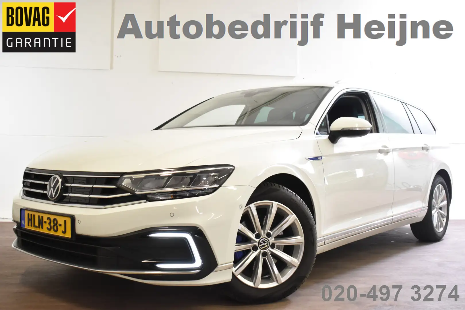 Volkswagen Passat Variant GTE 218PK DSG HYBRID BUSINESS LEDER/NAVI/MASSAGE Blanco - 1