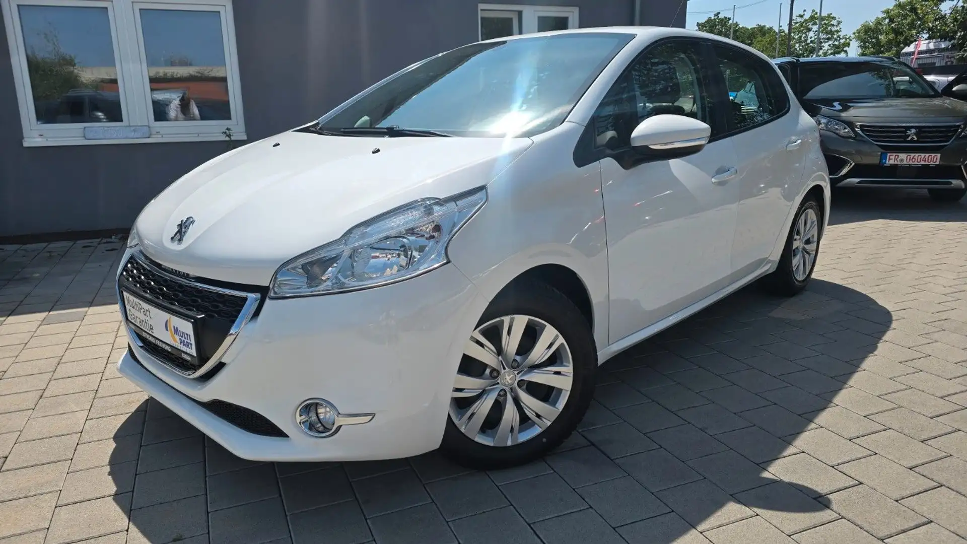 Peugeot 208 /GARANTIE/TÜV NEU/SERVICE NEU/PDC Blanc - 1