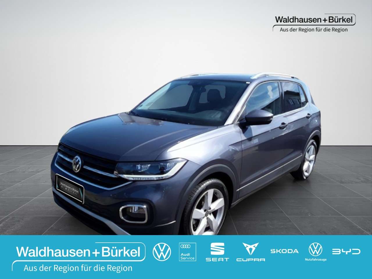 Volkswagen T-Cross 2022 — 1.0 TSI DSG Style+AHK+LED+RFK+AWR+APP+ACC Klima