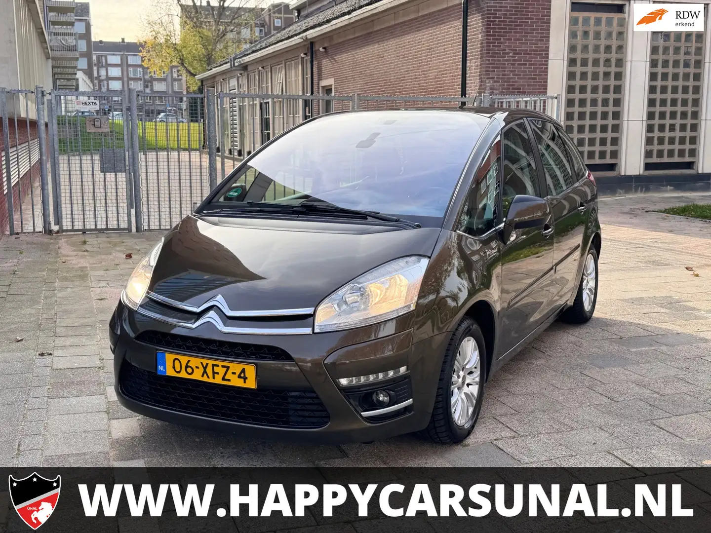 Citroen C4 Picasso 1.6 THP Collection, AUT, LEER, NAVI, NAP Bruin - 1