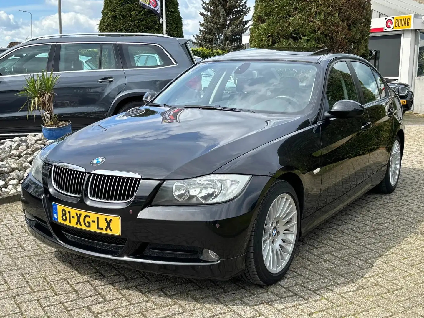 BMW 318 3-serie 318i Sedan 2006 Dealer OH Schuifdak Youngt Noir - 1