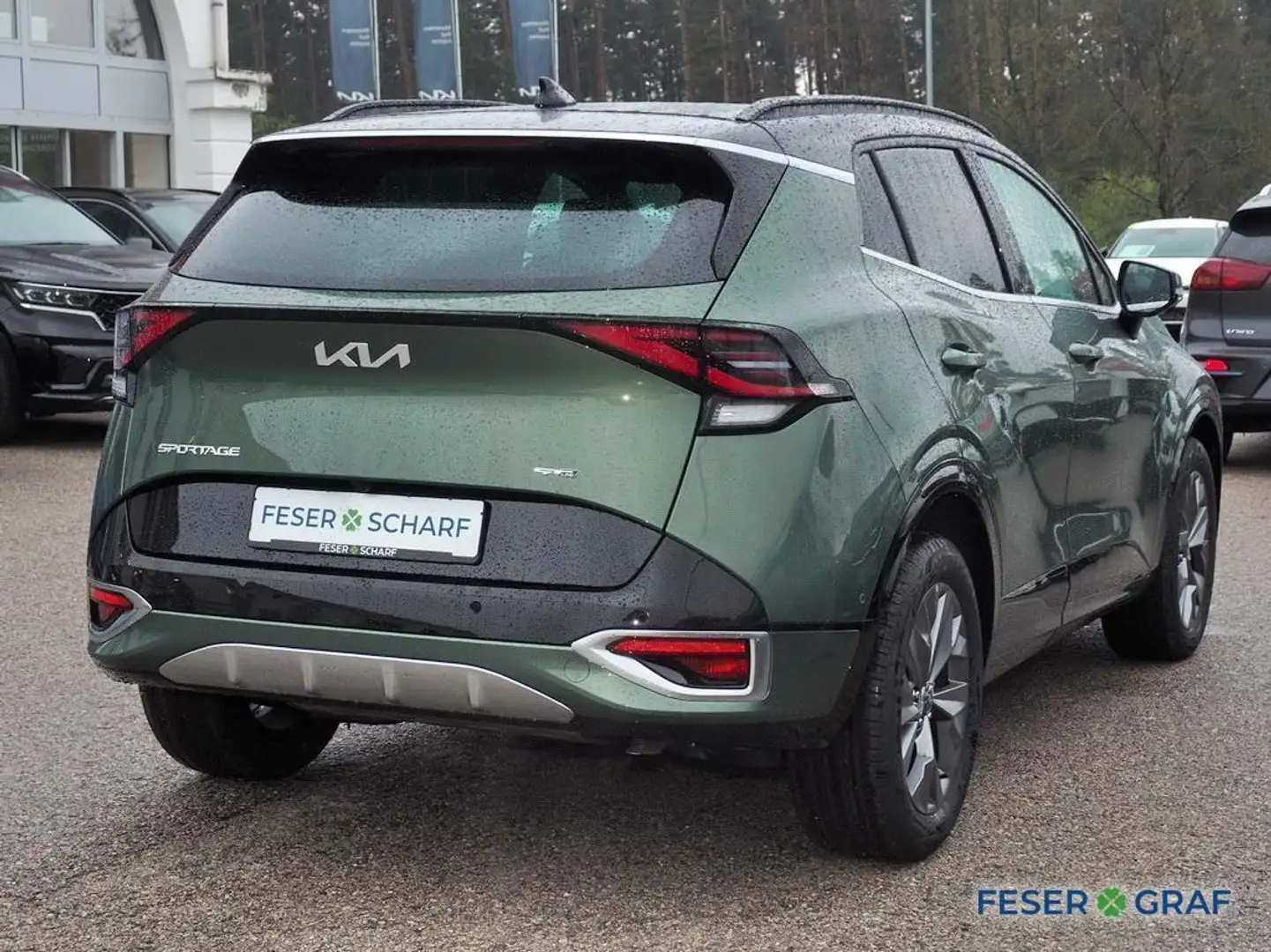 Kia Sportage 1.6T HEV AWD GT-LINE DRIVE SOUND UVM. Grün - 2