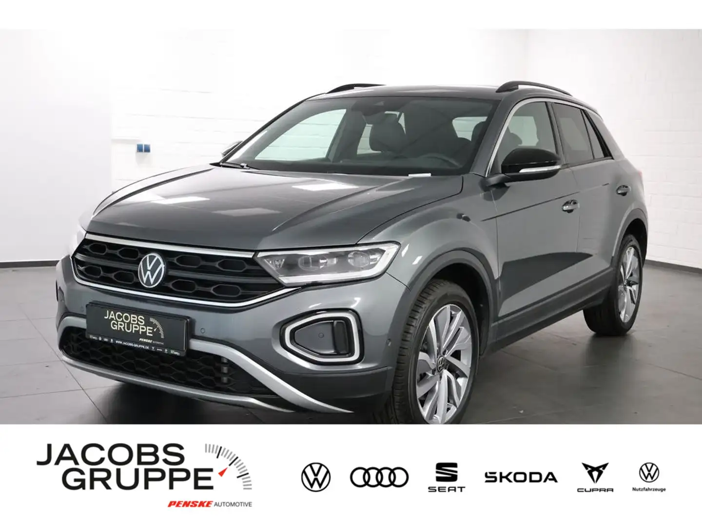 Volkswagen T-Roc 2.0 TDI Goal DSG,Navi,Matrix,ACC Grau - 1