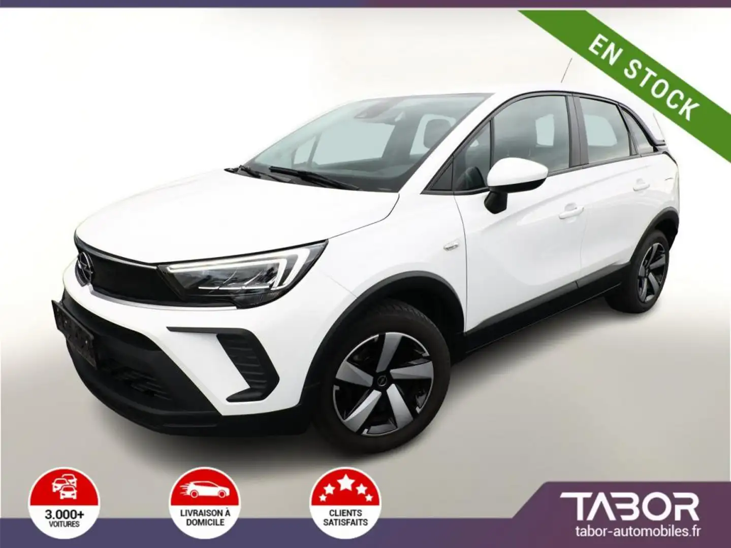 Opel Crossland 1.2 83 Edition LED PDC SichtP BT Blanc - 1
