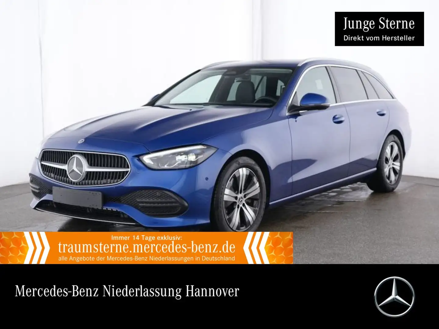 Mercedes-Benz C 200 T AVANTG+LED+KAMERA+TOTW+KEYLESS+9G Blau - 1