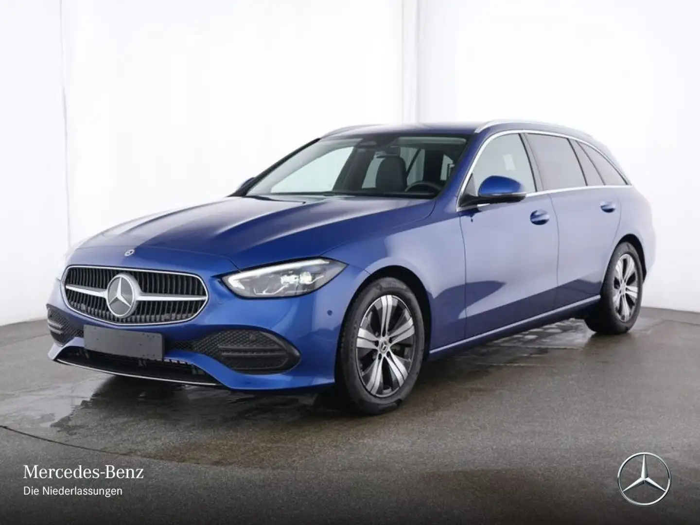Mercedes-Benz C 200 T AVANTG+LED+KAMERA+TOTW+KEYLESS+9G Blau - 2