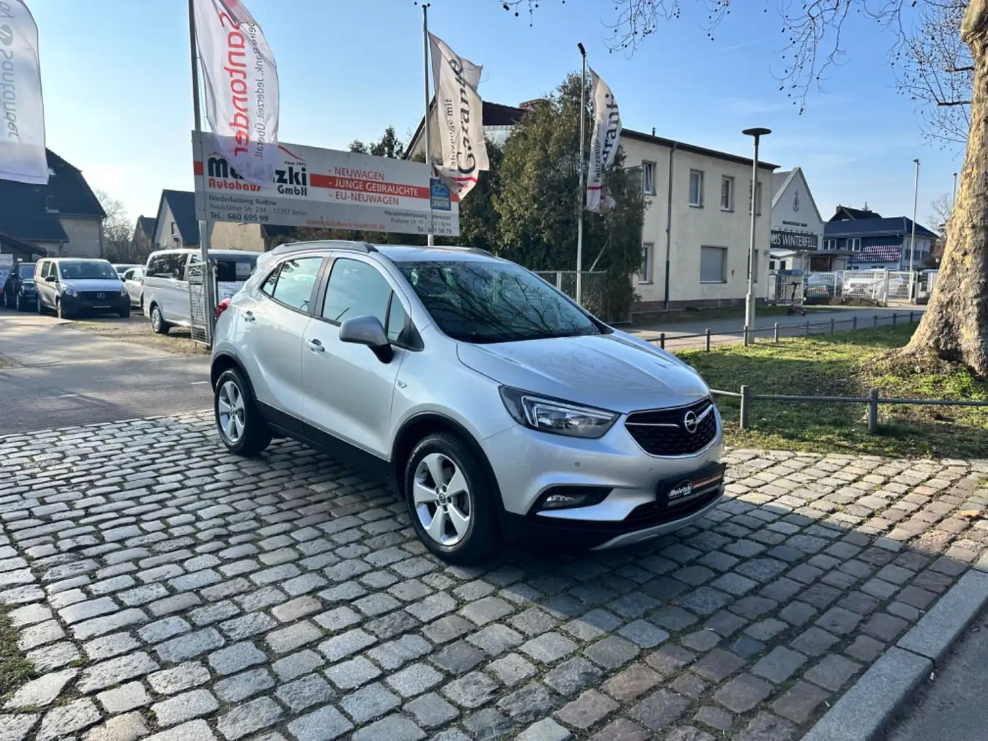 Opel Mokka X  1.4 Edition*AHK*PDC*LED*Lenk.Hz*SHZ* Ezüst - 1