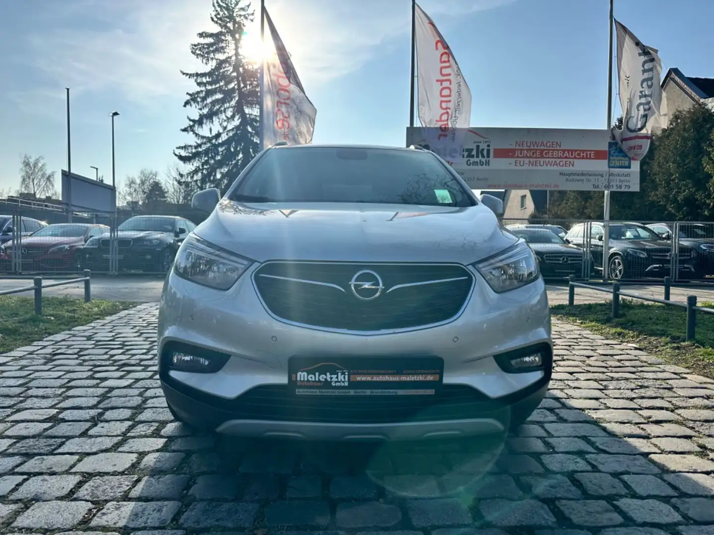 Opel Mokka X  1.4 Edition*AHK*PDC*LED*Lenk.Hz*SHZ* srebrna - 2