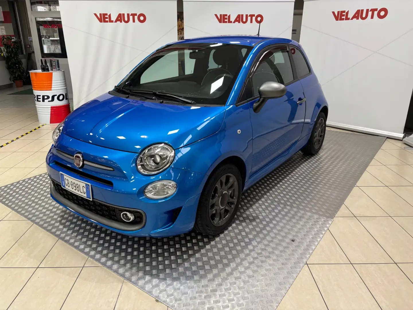 Fiat 500 500 1.0 Hybrid Sport Blu/Azzurro - 1