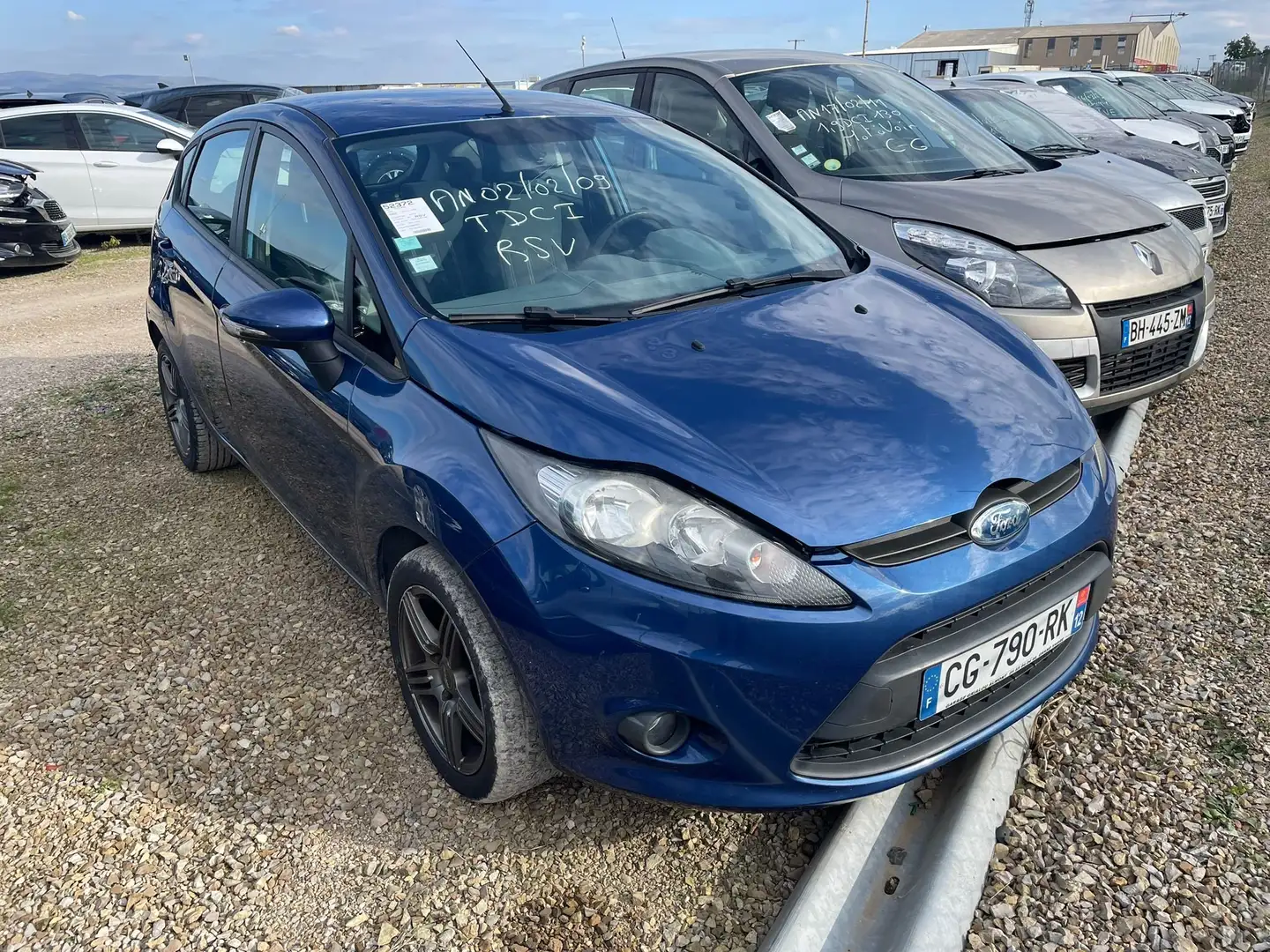 Ford Fiesta Fiesta 1.4 TDCi 68 Trend / CG790 Blauw - 1