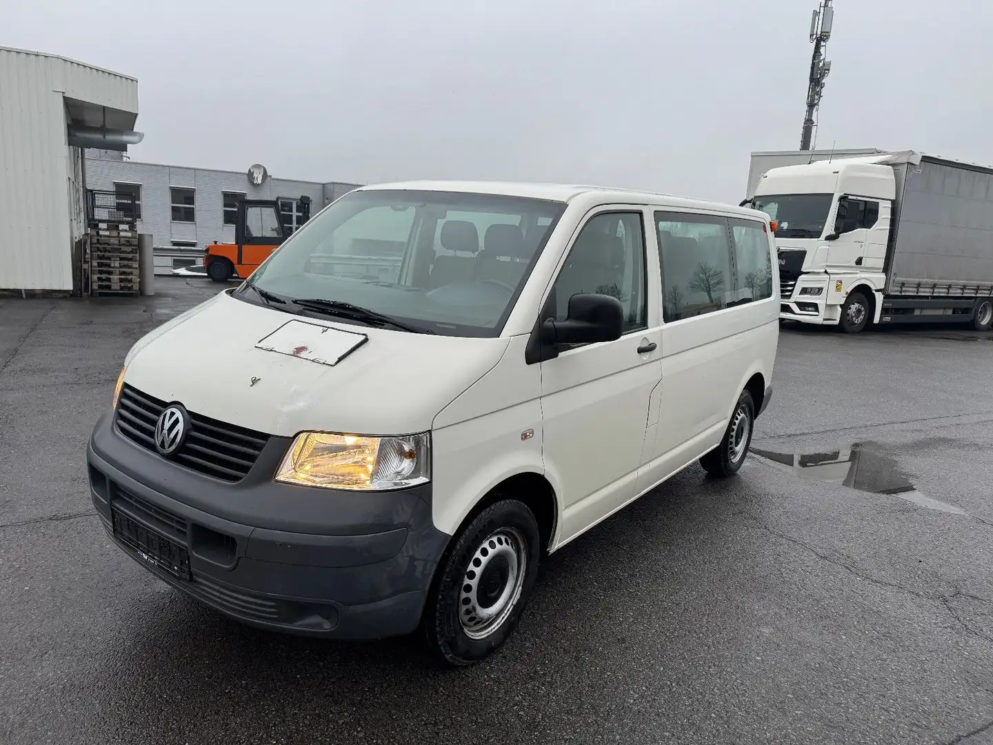 Volkswagen T5 Transporter Kasten-Kombi Kombi Klima Weiß - 2