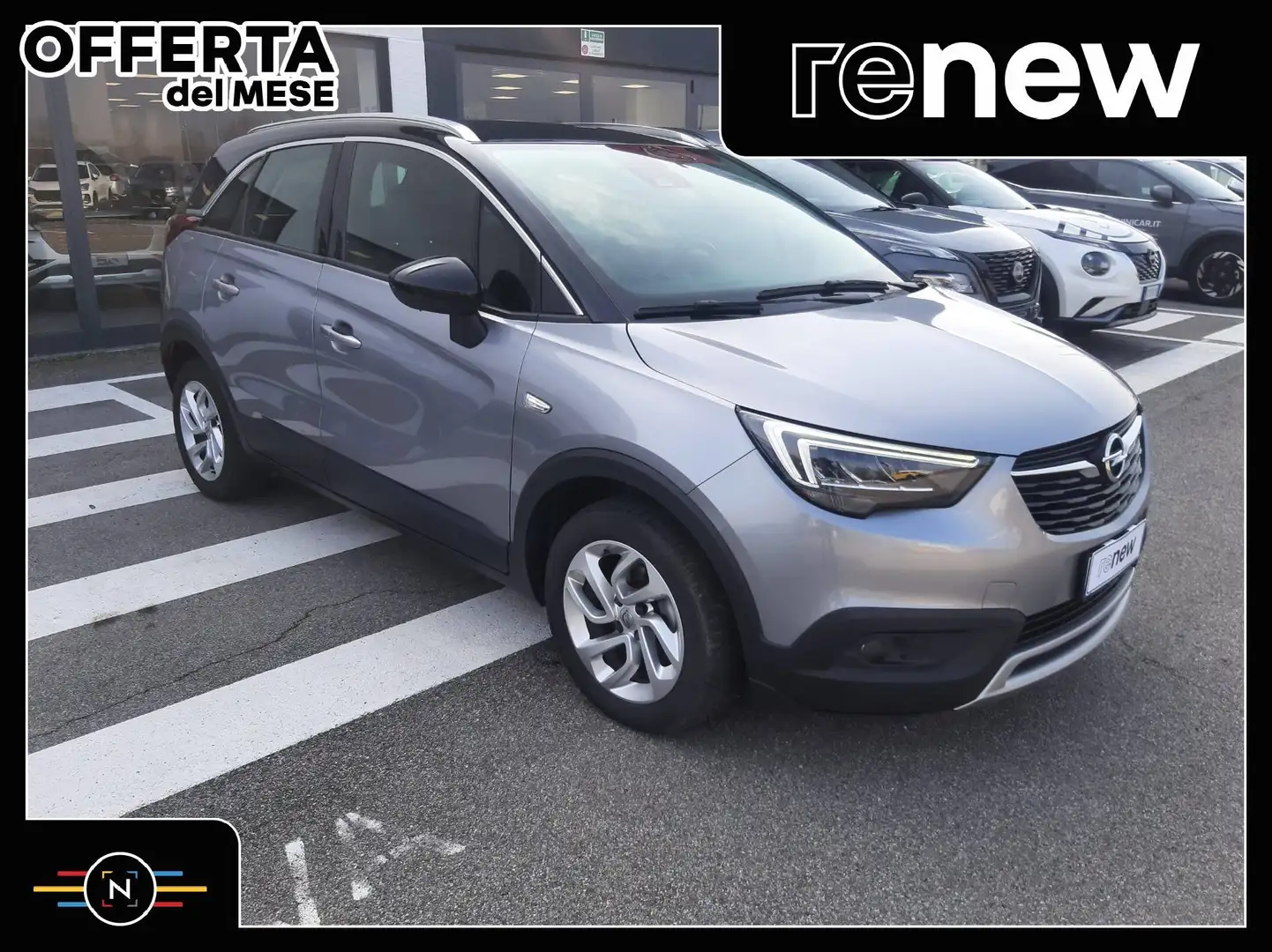 Opel Crossland X Crossland X 1.5 ecotec Advance s Grigio - 1
