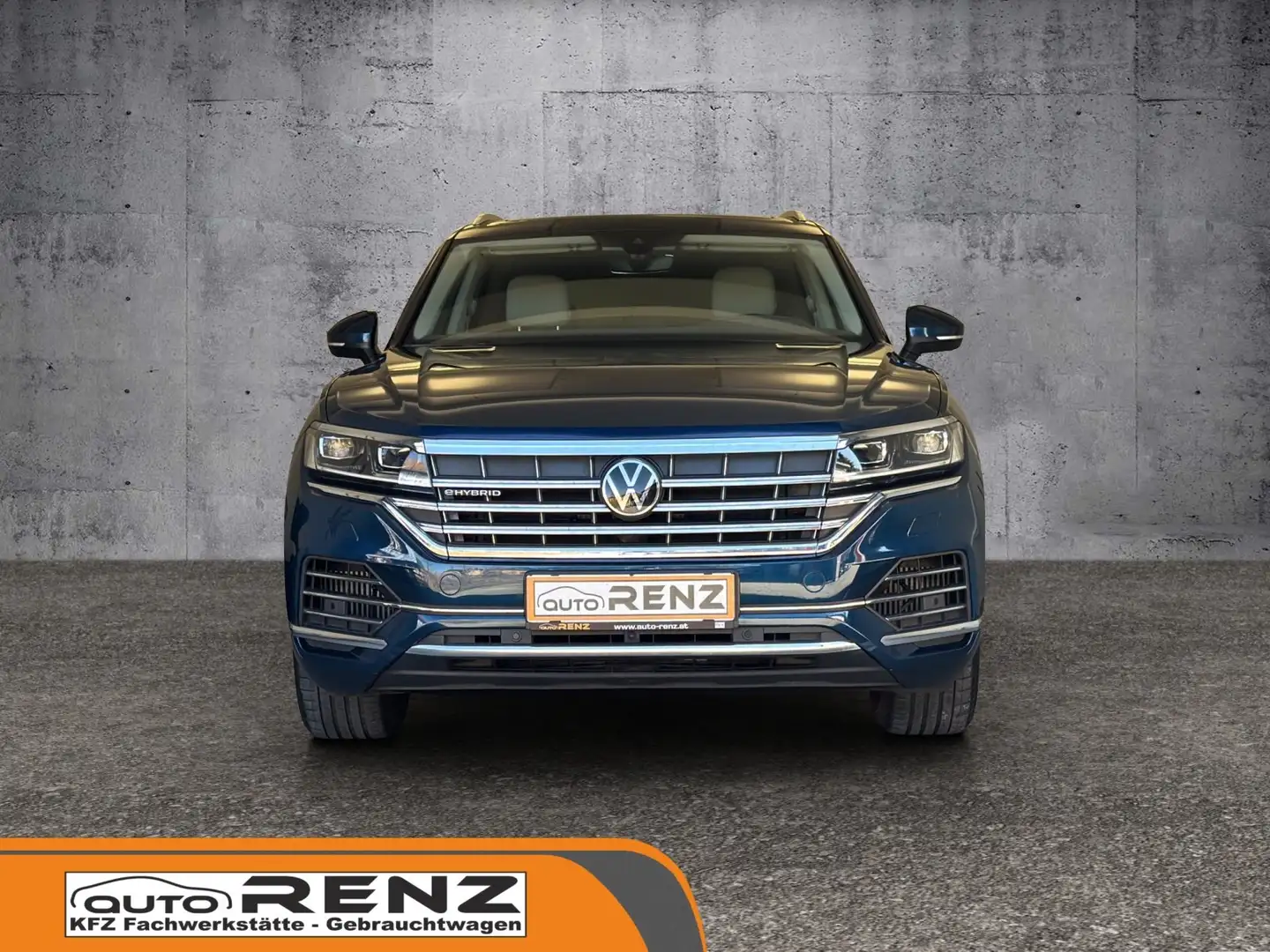 Volkswagen Touareg Elegance 4Motion V6 eHybrid, Luftfahrwerk,.... Blau - 2