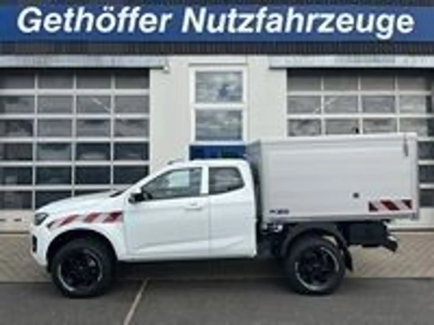 Isuzu D-Max Space Cab LS AT + Häckselaufbau + SOFORT + Weiß - 2