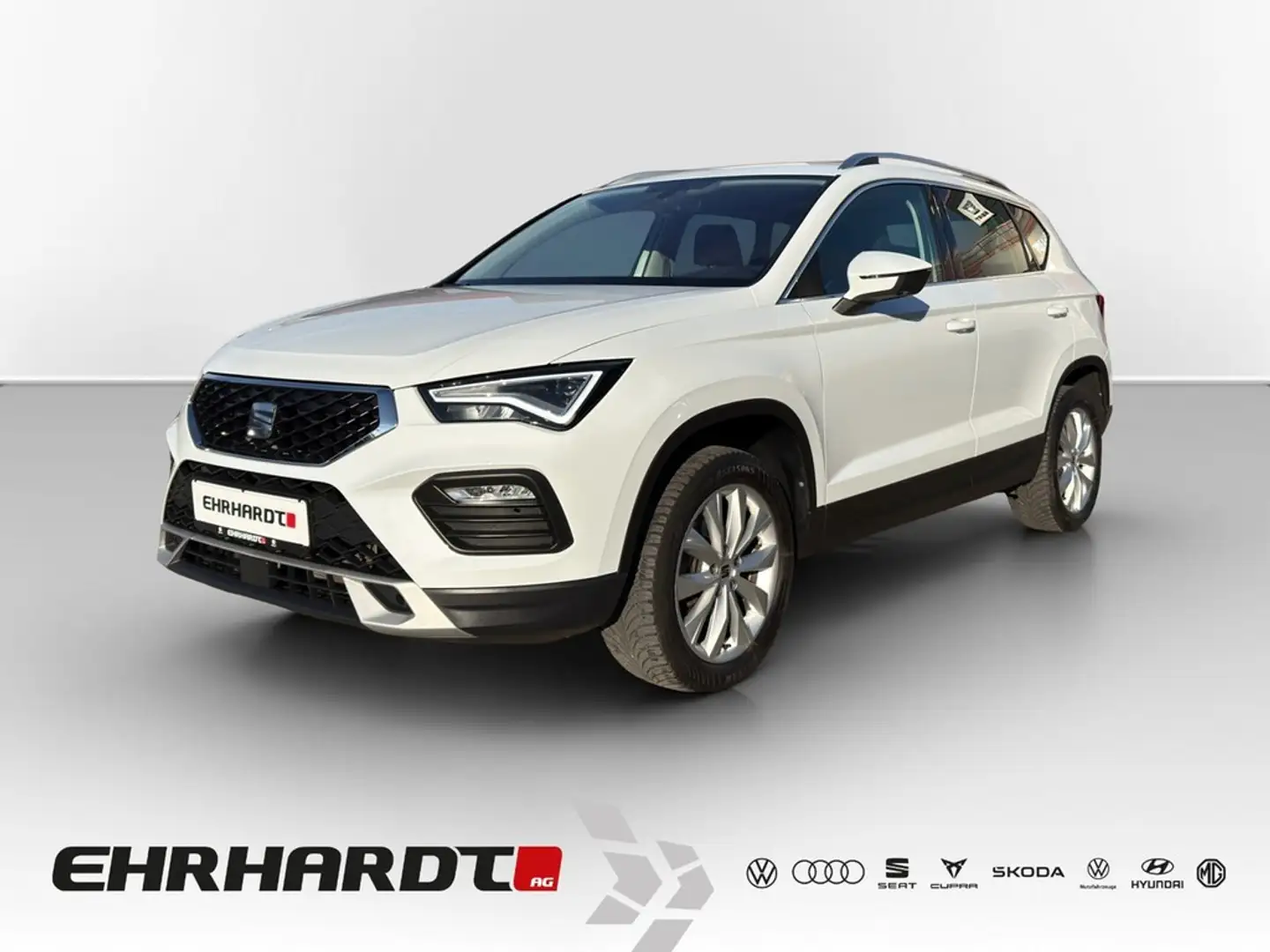 SEAT Ateca 1.5 TSI ACT DSG Style LED*NAVI*TEMP*PDC*EL.HECK... Weiß - 1