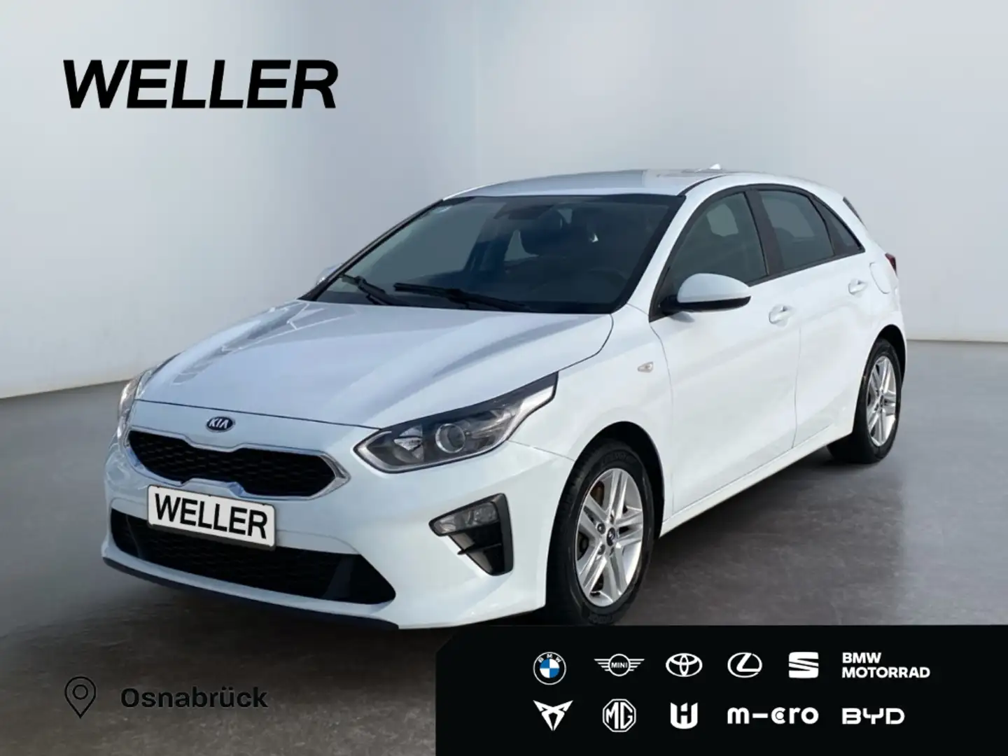 Kia Ceed / cee'd 1.0 T-GDI Vision *CarPlay*SHZ*Kamera*PDC hi* Weiß - 1