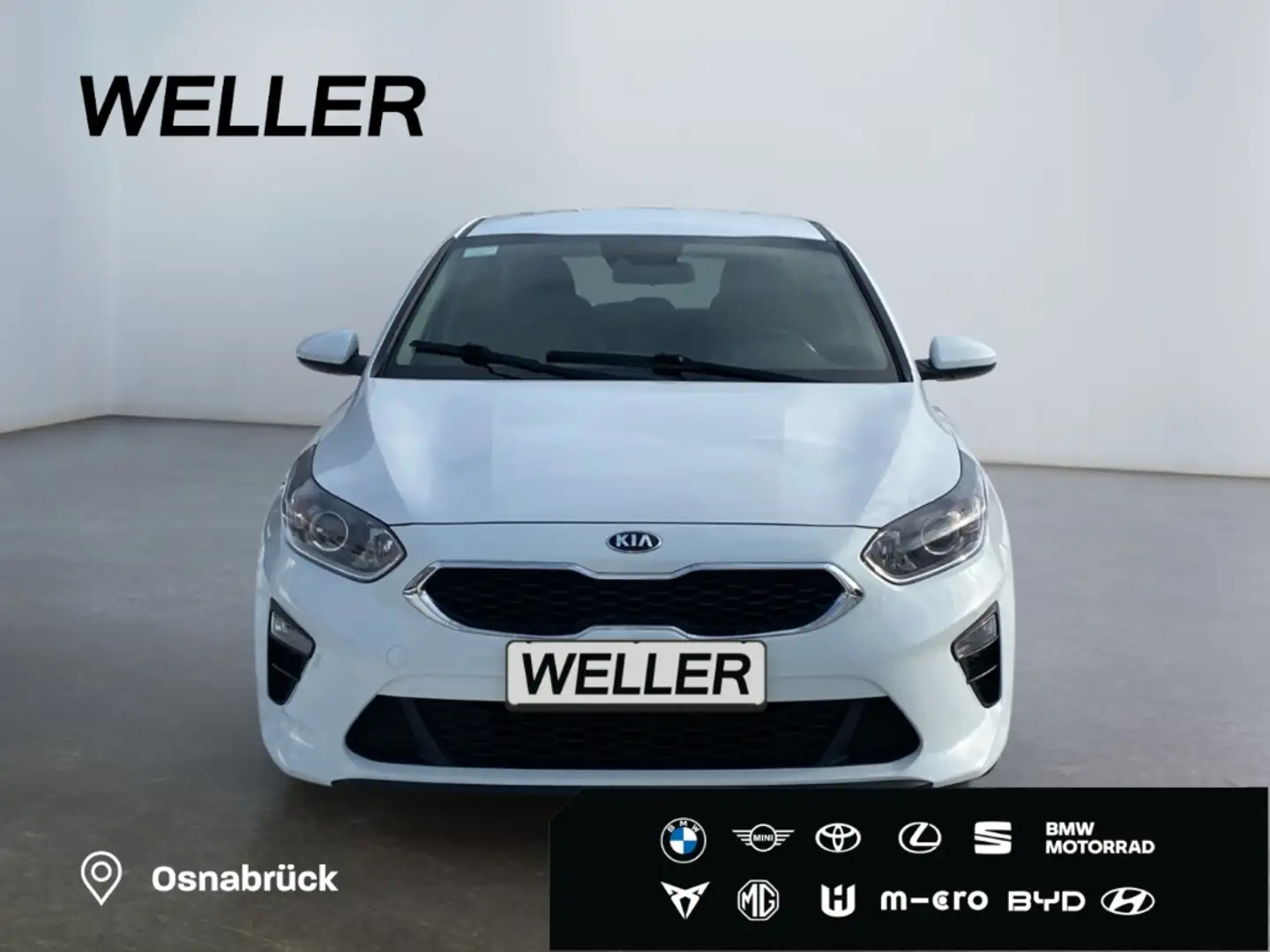 Kia Ceed / cee'd 1.0 T-GDI Vision *CarPlay*SHZ*Kamera*PDC hi* Weiß - 2