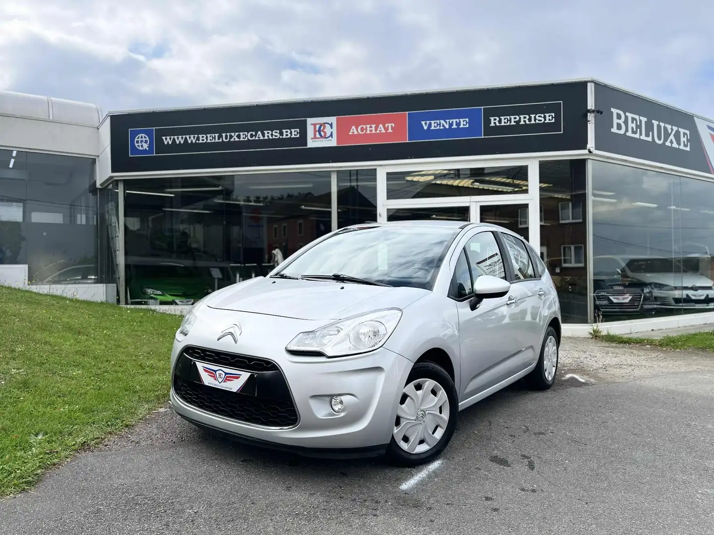 Citroen C3 C3 1.4 HDi Exclusive*AUTO*PDC*CLIM* Zilver - 1