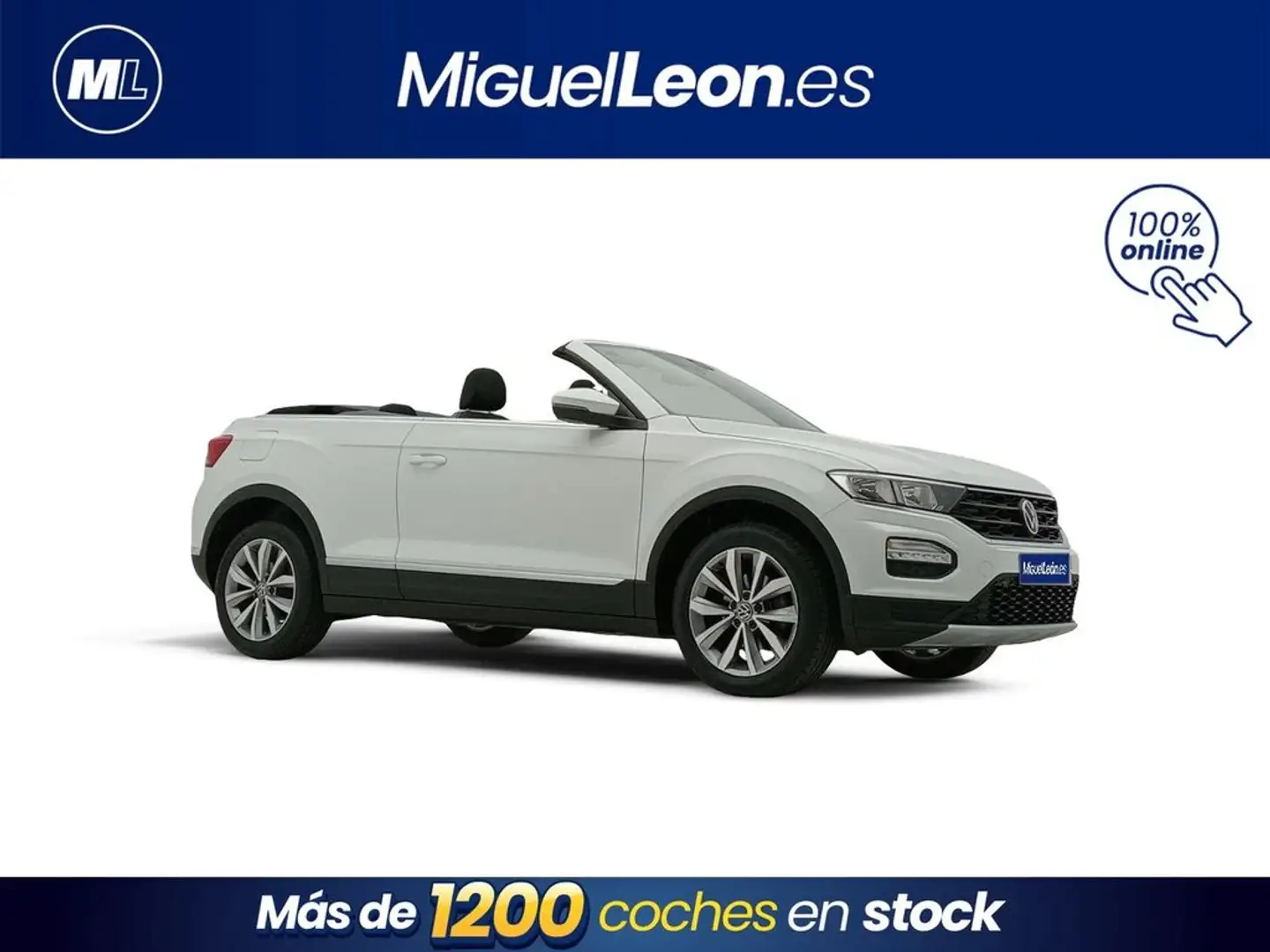 Volkswagen T-Roc Cabrio 1.0 TSI 85kW (115cv) Manual 6 vel Wit - 2
