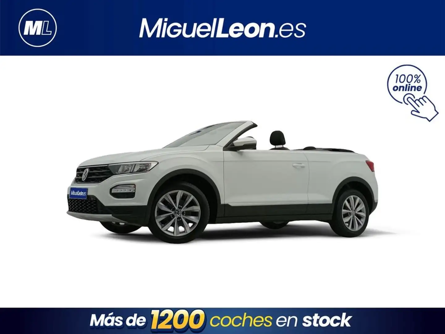 Volkswagen T-Roc Cabrio 1.0 TSI 85kW (115cv) Manual 6 vel Wit - 1
