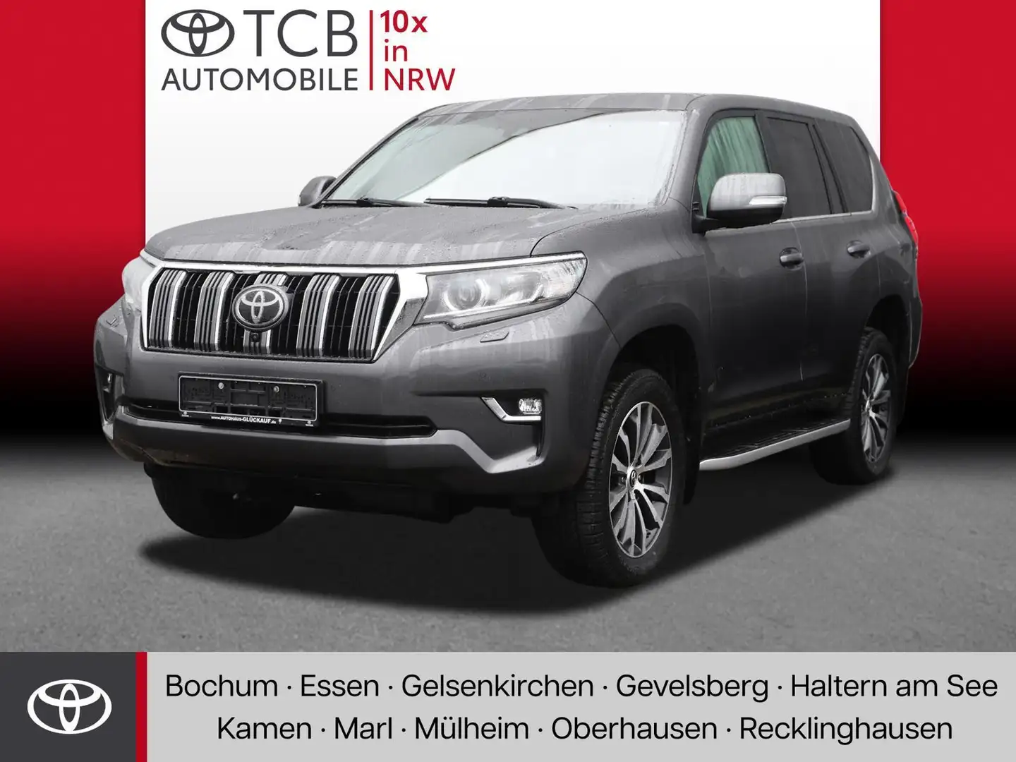 Toyota Land Cruiser 2.8 D4-D TEC-Edition SD NAVI SHZ PDC ALU Gris - 1