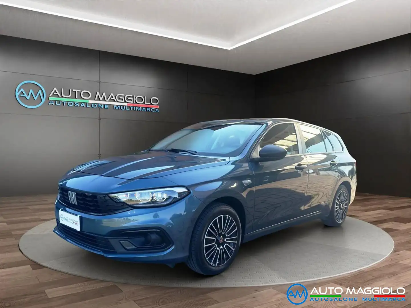 Fiat Tipo Station Wagon 1.0 Benzina 100 CV NEO PATENTATI Blu/Azzurro - 1