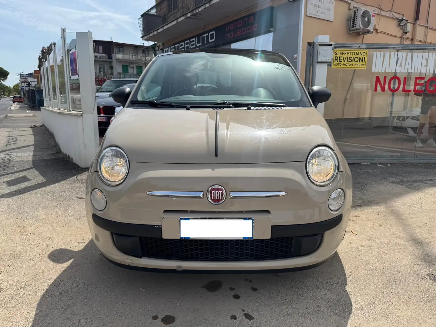 Fiat 500 500 1.2 easypower Lounge Gpl 69cv E6 Beige - 2