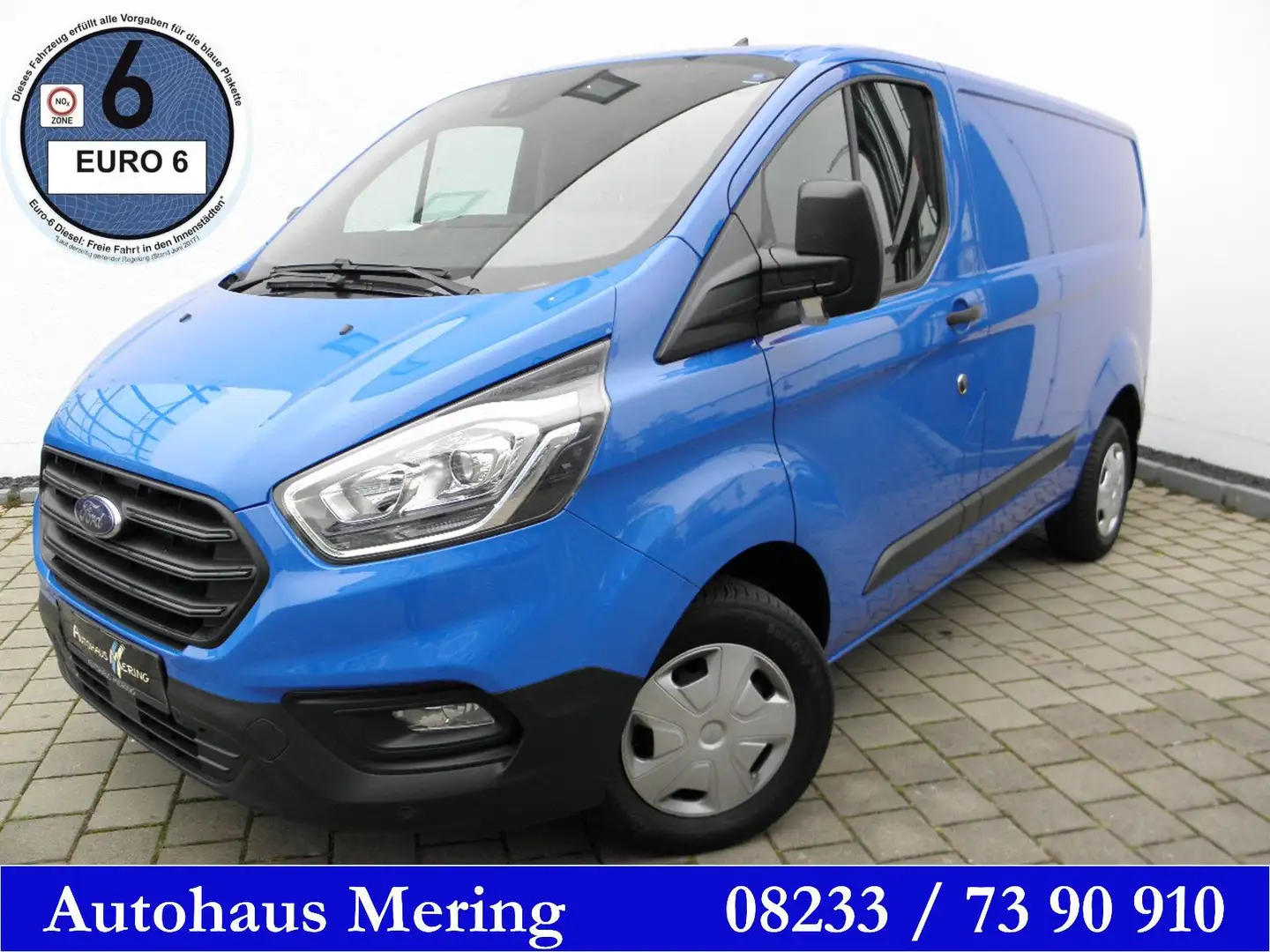 Ford Transit Custom Kasten L1H1 Trend *Zustand 1A* Bleu - 2