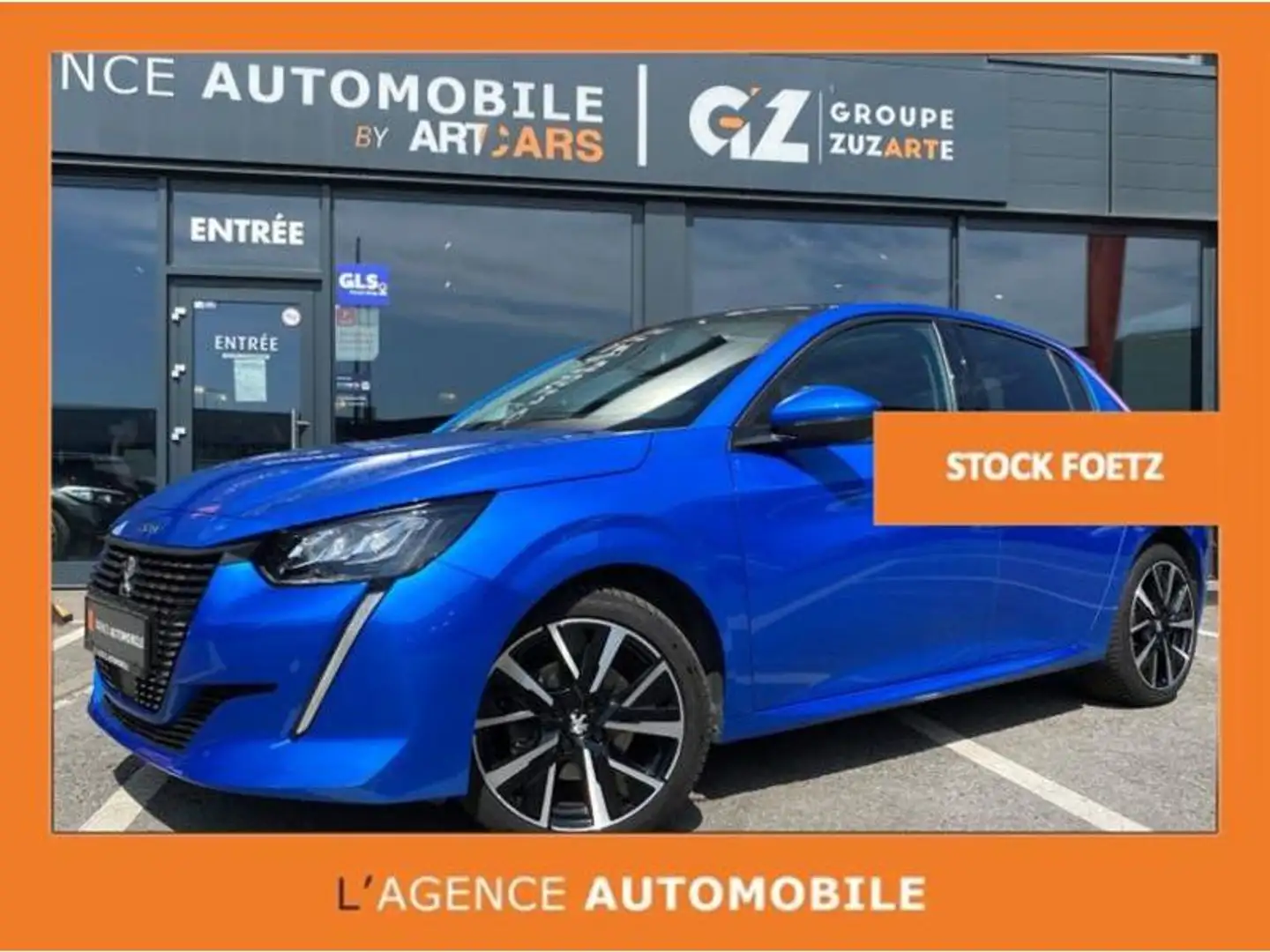 Peugeot 208 1.5 HDI ALLURE BM6 GARANTIE 12 MOIS Bleu - 1
