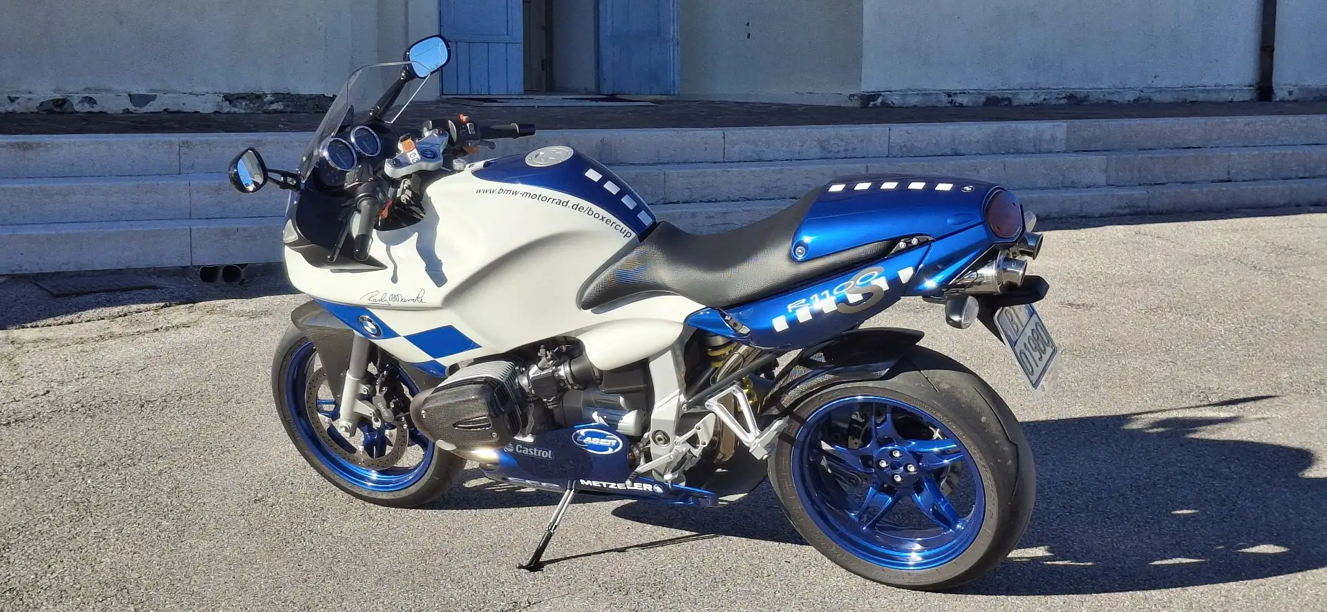 BMW R 1100 S Azul - 2