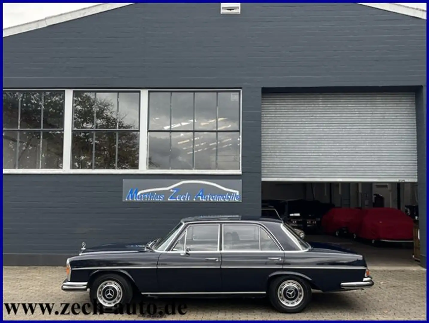 Mercedes-Benz 280 SE W 108 * BRD Fahrzeug aus 2. Hd. * Bleu - 1