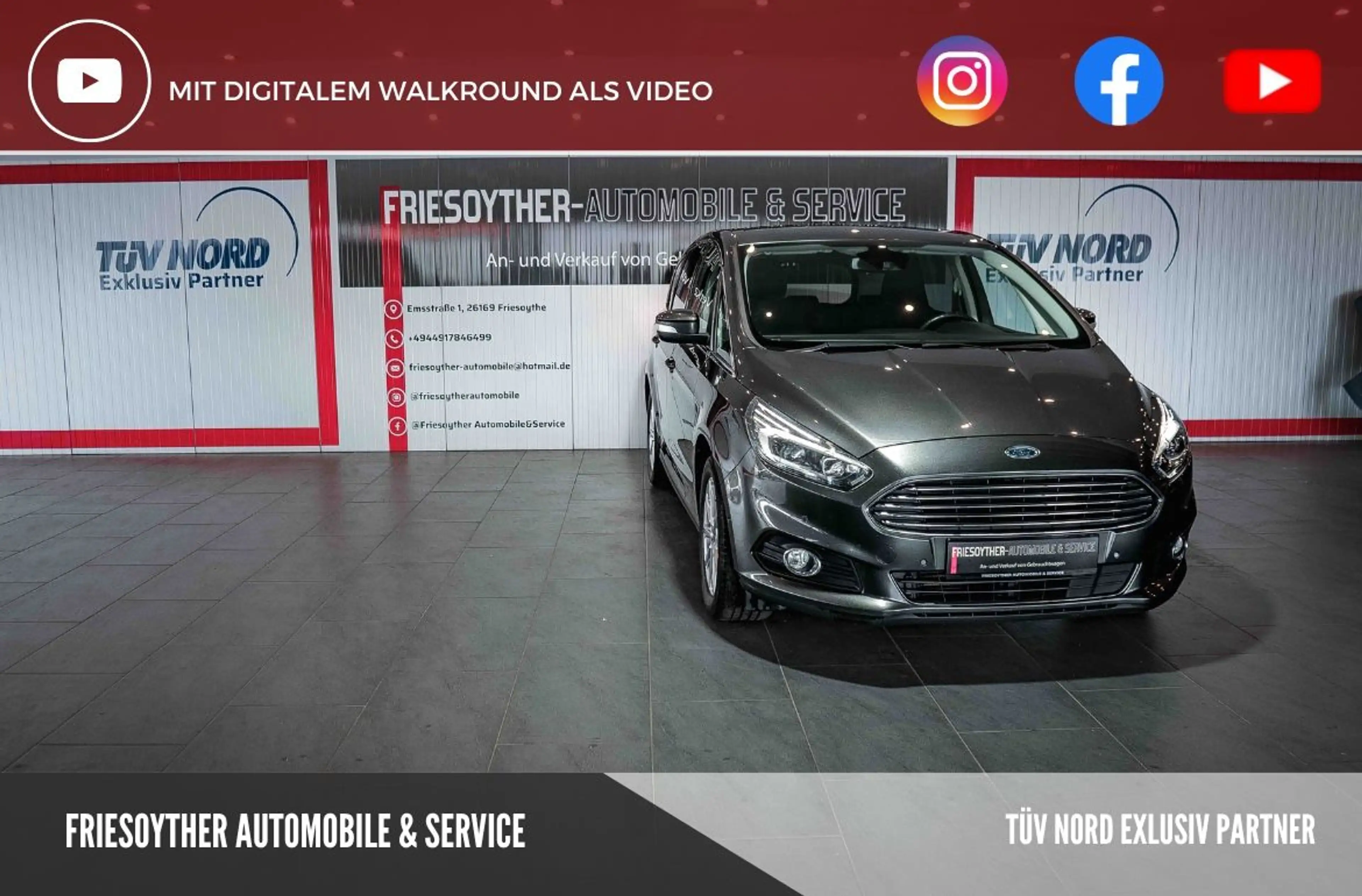 Ford S-Max S-MAX 2.0 TDCi Titanium Automatik AHK Navi LED