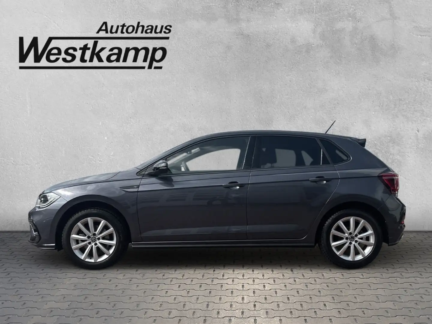 Volkswagen Polo R-Line 1,0 TSI DSG IQ-Light Navi ACC Grau - 2