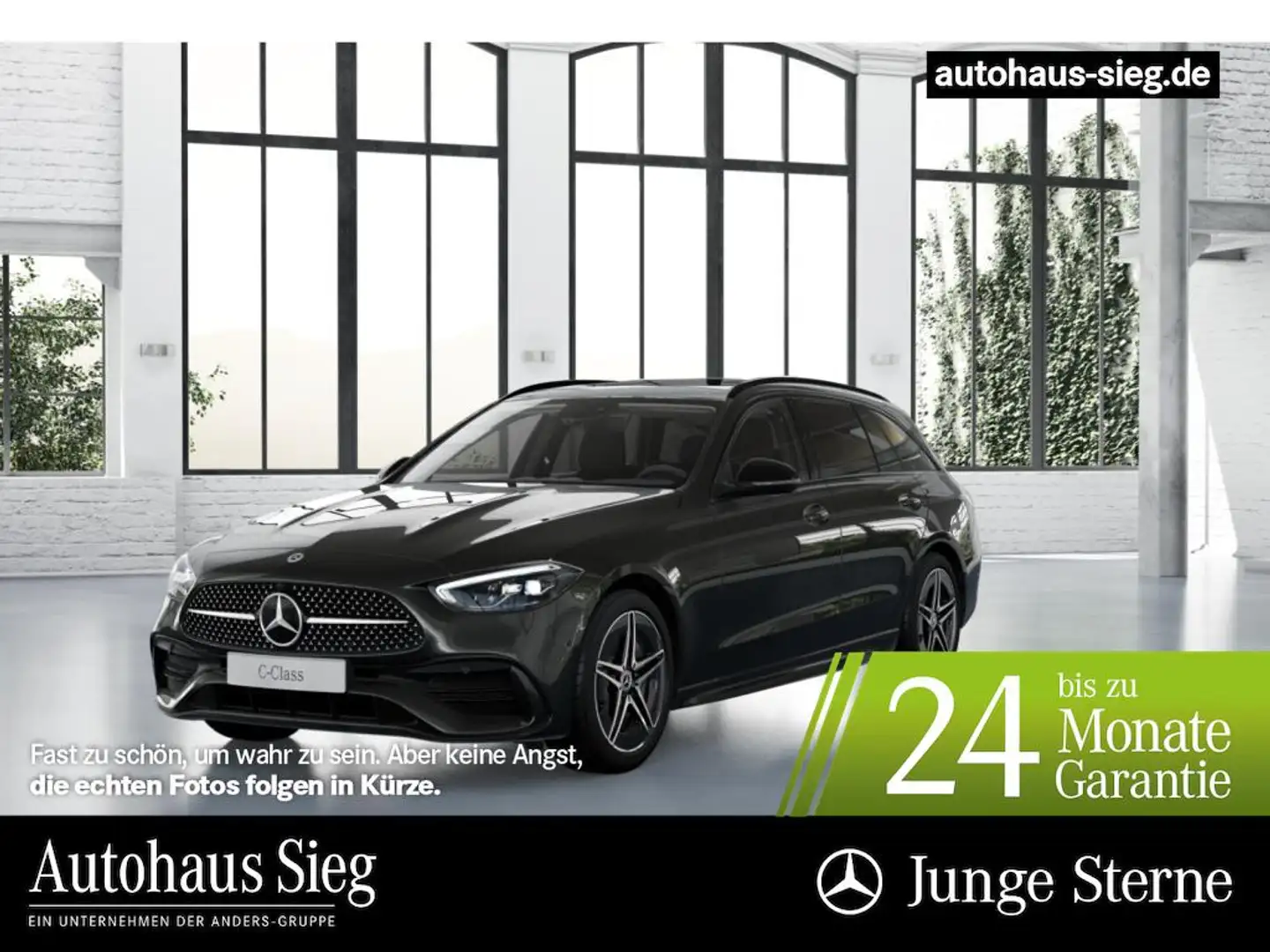 Mercedes-Benz C 220 d T AMG AdvPlus+MBUX+Pano+LED+Kamera+Night Grau - 1