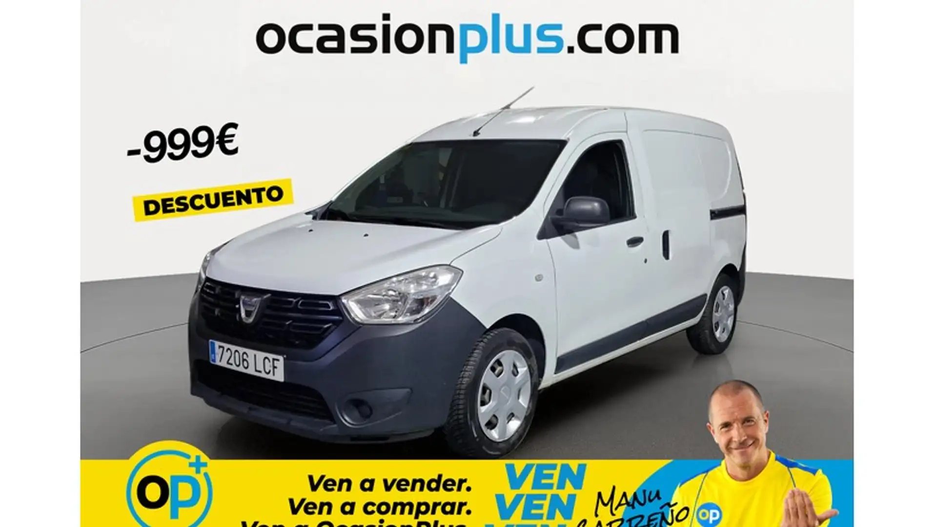 Dacia Dokker Comercial 1.5Blue dCi Essential N1 70kW Blanco - 1