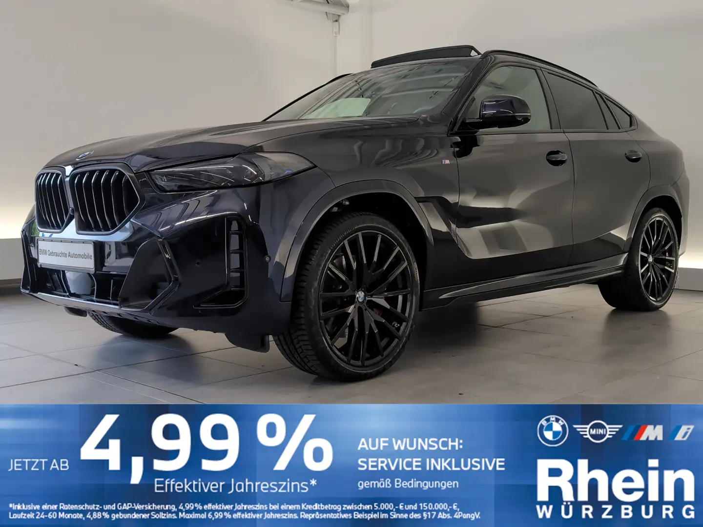 BMW X6 xDrive30d M Sport Schwarz - 1